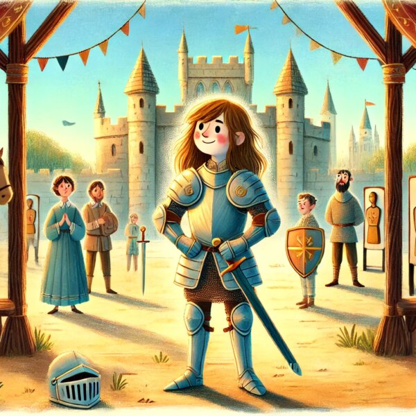 Bajka o księżniczce, która wolała być rycerzem