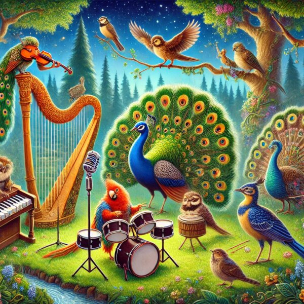 Bajka o ptakach-muzykantach